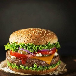 เบอร์เกอร์ชีสเนื้อ