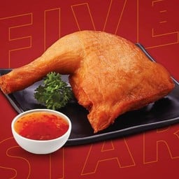 น่องสะโพกไก่ทอดสูตรสไปรซี่