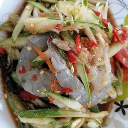 ร้านนวลจันทร์ ส้มตำ ยำ ข้าวขาหมู