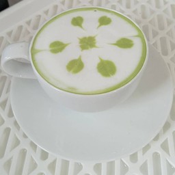 ชาเขียวนมสดร้อน