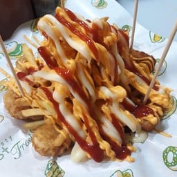 L เฟร้นฟรายราดชีส