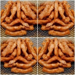 หมูแดดเดียวทอดน้ำปลา