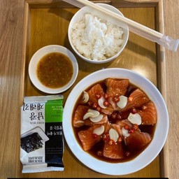 ชุดSET แซลมอนดองซีอิ๋ว