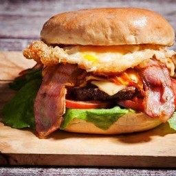 BBQเบคอนชีสไก่