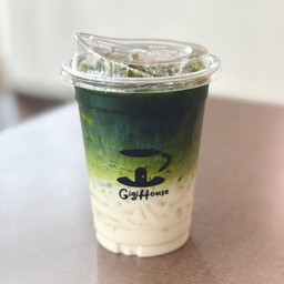 ชาเขียวมะพร้าวลาเต้