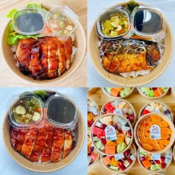ไก่เทริยากิ & ผลไม้ ครัวMuMMoM