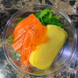 ซูชิคัพ สาหร่าย ปูอัด ไข่กุ้ง ไข่หวาน