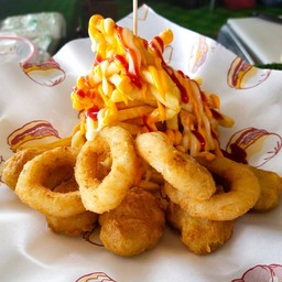 M: หอมทอด+เฟร้นฟราย