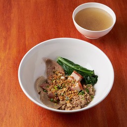 เกาเหลาคลุก(แห้ง)หมูรวม