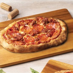 [NEW] Pepperoni & Chorizo Pinsa