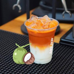 ชาไทยนม มะพร้าว