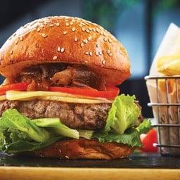 Aus Beef Burger