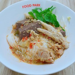 ขนมจีนน้ำยากระทิไก่
