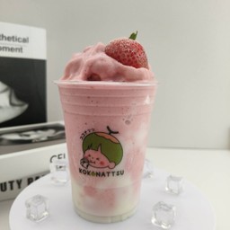 สตรอว์เบอร์รี่ปั่นโยเกิร์ต16 oz.