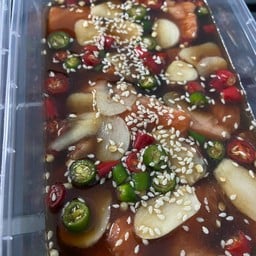 แซลมอนดอง+สาหร่าย1ห่อ