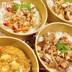 ข้าวกระเทียมบ้านแม่ อาหารตามสั่ง