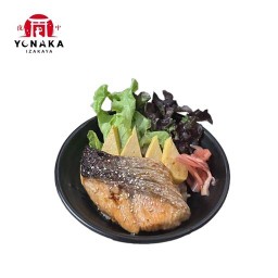 ข้าวหน้าแซลมอนเทอริยากิ