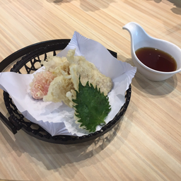 ข้าวชุดเทมปุระผักรวม