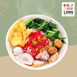 เย็นตาโฟ สูตรเต้าหู้ยี้ yentafo noodles (red suace)