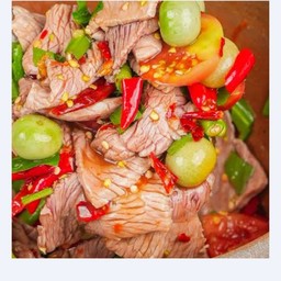 ตำเนื้อสะดุ้ง