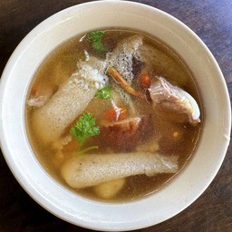 ซุปเยื่อไผ่ ตุ๋นยาจีนกระดูกอ่อน