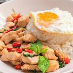 ข้าวกระเพราไก่