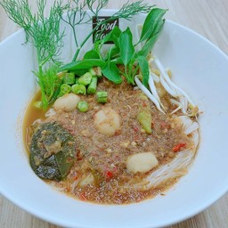 ขนมจีนน้ำยาลาว ป่า
