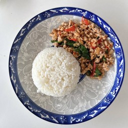 ข้าวกะเพราหมูสับ