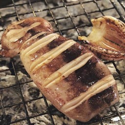 Ika popo yaki ปลาหมึก ย่าง