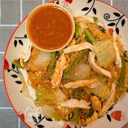 สุกี้ น้ำ,แห้ง