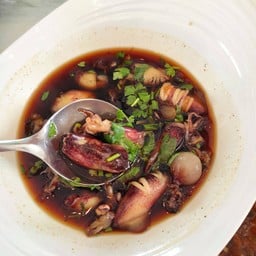 ปลาหมึกต้มหวาน