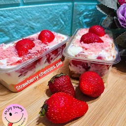 Strawberry cheese pie