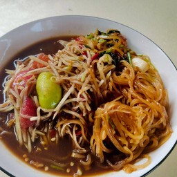 ผัดหมี่ส้มตำ