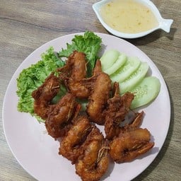 กุ้งชุบแป้งทอด