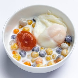 บัวลอยไข่คู่ (ไข่หวาน-ไข่เค็ม)