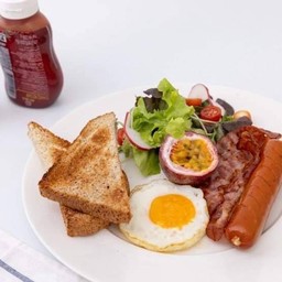 Rise and Shine + Drink (เซ็ตอาหารเช้า + เครื่องดื่ม)