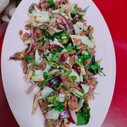 ก้อยเนื้อ มะนาว