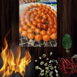 ไส้กรอกอีสานแซ่บ (แม่เปิ้ล) สาขาพฤกษาบางบ่อ