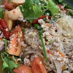 ยำหมูสับ