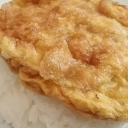 ข้าวไข่เจียวไม่ใส่อะไร(ไข่2ฟอง)