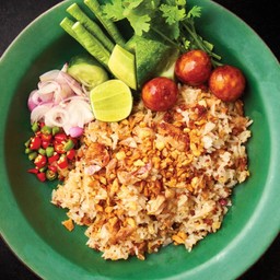 ข้าวผัดไส้กรอกอีสานคุณสา