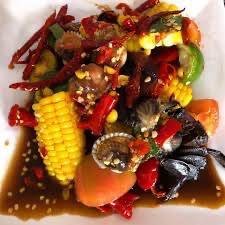 ตำข้าวโพดหอยแครง