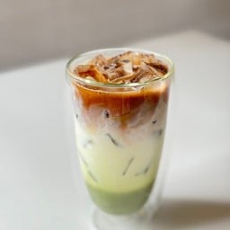 Iced Duo Matcha Espresso Plantbase