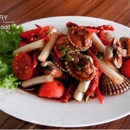 ตำไหลบัวหอยแครง