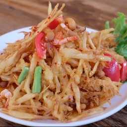 ส้มตำทอด