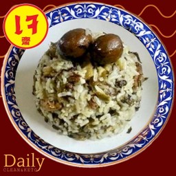 ข้าวผัดกาหนาฉ่าย (อาหารเจ & คลีนใช้ข้าวกล้อง)