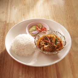 ข้าวแพงนะ (พะแนงเนื้อน่องลาย)