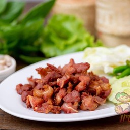 แหนมกระดูกอ่อนทอด