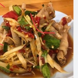 ตำตีนไก่