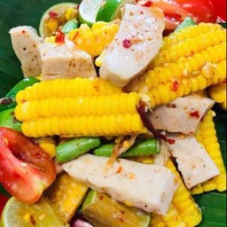 ตำข้าวโพดไก่ยอ
